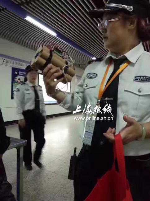 上海地铁安检查获匪用炸弹 堪称史上最牛违禁品 真相在此