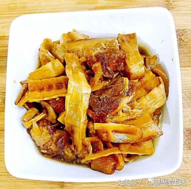 上海话“竹笋敲肉”耳熟能详 其实想说的是笋干烧肉 流口水了吗