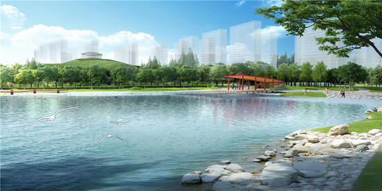 宝山区白沙公园开工 助力宝山打造生态型城区
