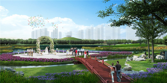 宝山区白沙公园开工 助力宝山打造生态型城区