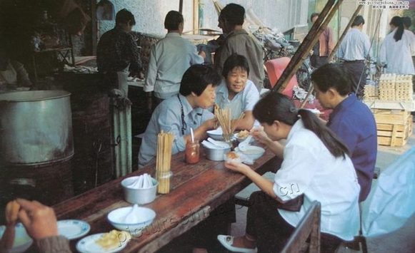 八九十年代上海彩照